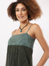 Long printed milton dress